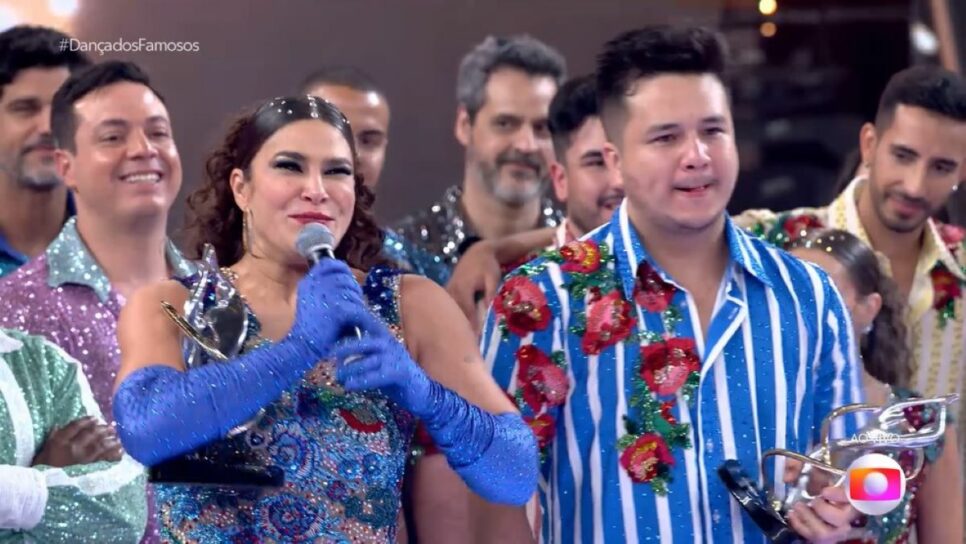 Priscila Fantin é a grande campeã do Dança dos Famosos 2023
