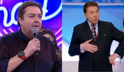 Imagem do post Saiba o que Faustão falou para Silvio Santos em encontro raríssimo dos dois