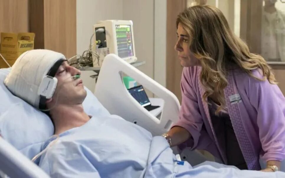 Daniel e Irene em Terra e Paixão. (Foto: reprodução)