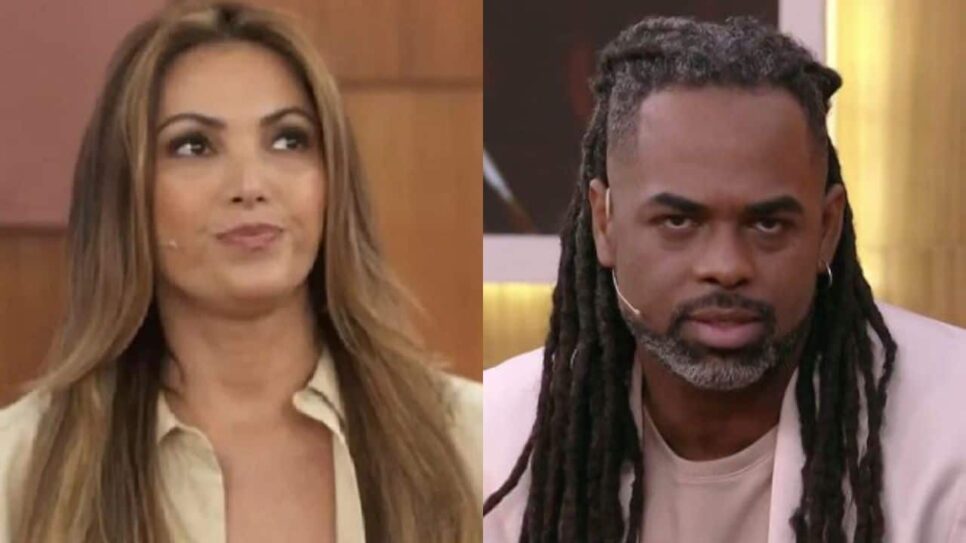 Patrícia Poeta e Manoel Soares (Foto: Reprodução, Montagem : Fatos da TV)