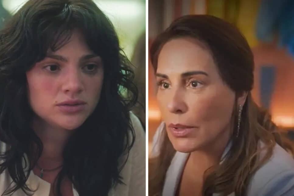 Petra e Irene em Terra e Paixão. (Foto: reprodução)