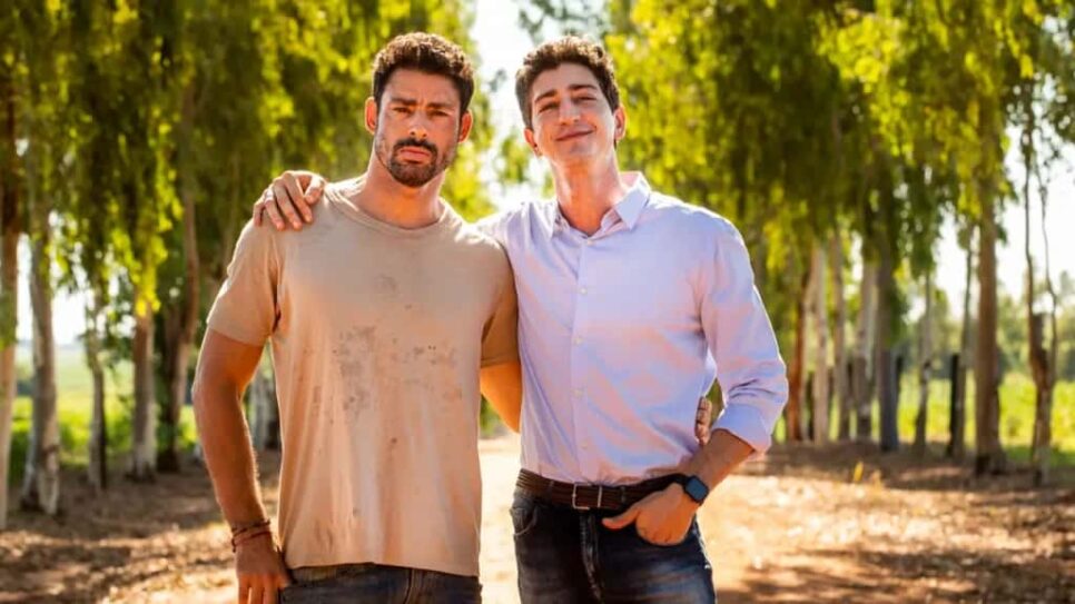 Caio e Daniel em Terra e Paixão. (Foto: reprodução)
