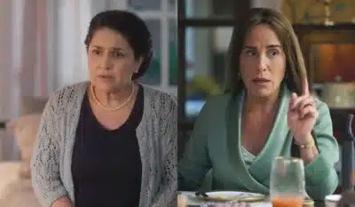 Agatha e Angelina em Terra e Paixão. (Foto: Reprodução, Globo)