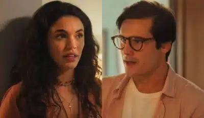 Luna e Miguel em Fuzuê. (Foto: reprodução)