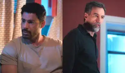 Caio e Ademir em Terra e Paixão. (Foto: reprodução)