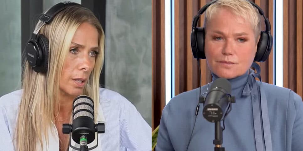 Adriane Galisteu e Xuxa (Foto: Reprodução, Montagem: Fatos da TV)