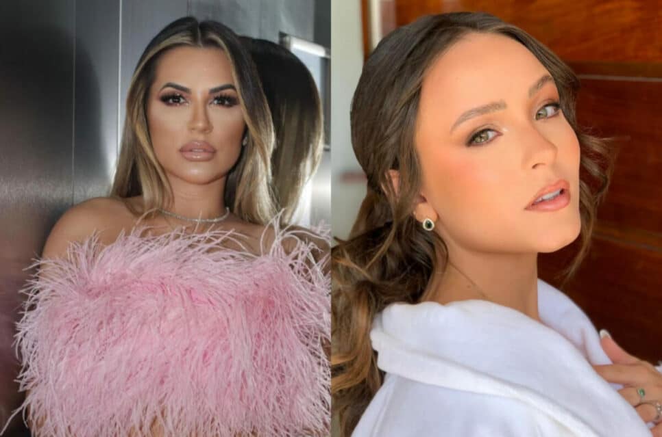 Deolane Bezerra e Larissa Manoela (Foto: Montagem, Reprodução, Fatos da TV)
