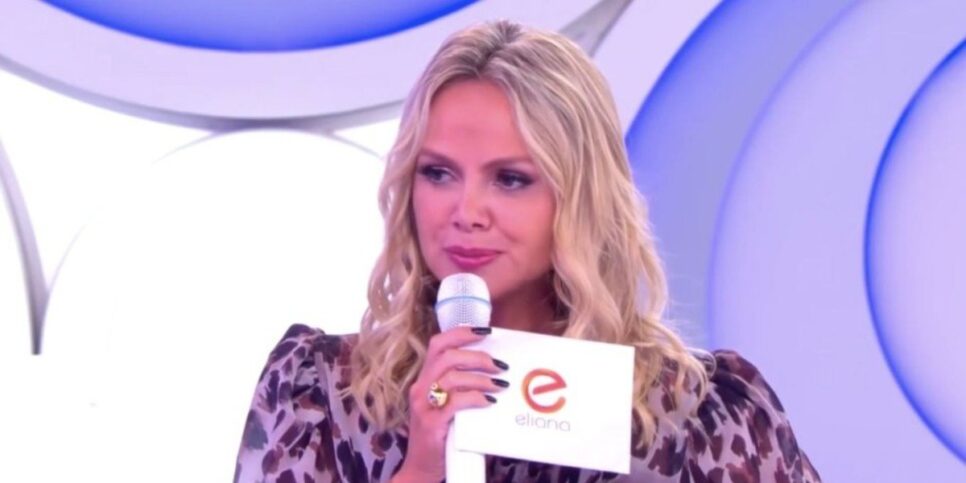 Eliana em seu programa no SBT (Foto: Reprodução/ SBT)