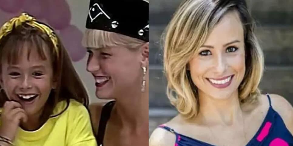 Ex-repórter mirim de Xuxa (Foto: Reprodução, Montagem, Fatos da TV)