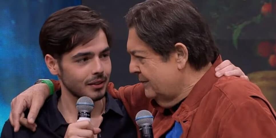 Faustão e seu filho (Foto: Reprodução, Internet)