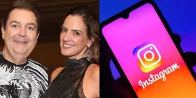 Faustão e sua esposa (Foto: Reprodução, Montagem, Fatos da TV)