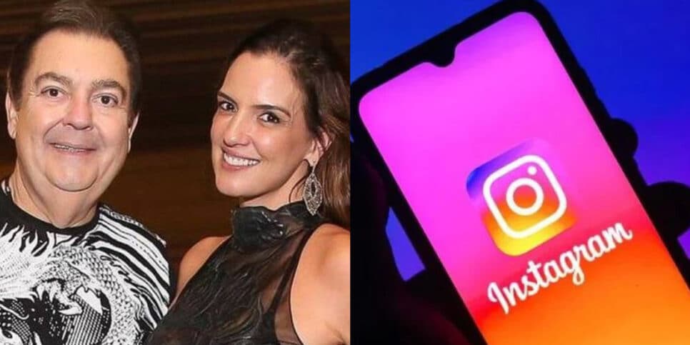 Faustão e sua esposa (Foto: Reprodução, Montagem, Fatos da TV)