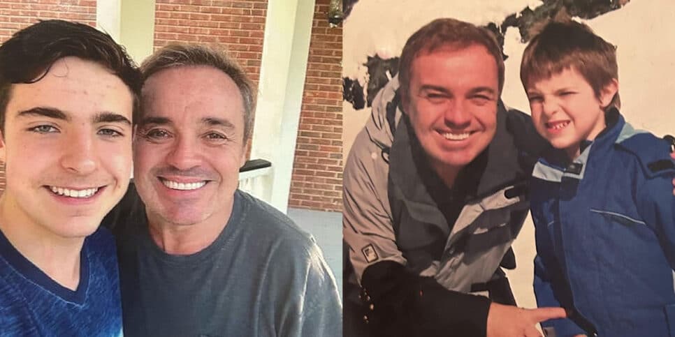 Gugu ao lado de seu filho (Foto: Reprodução, Instagram)