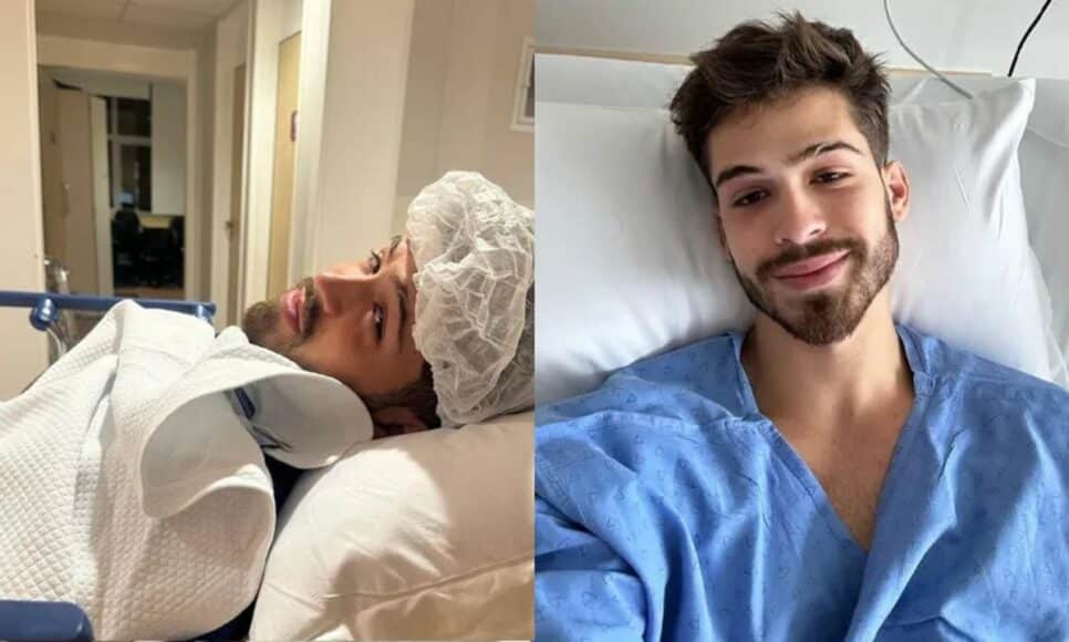 João Guilherme dá entrada em hospital Leonardo e João Guilherme (Foto: Reprodução, Instagram)