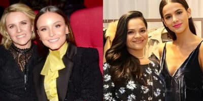 Larissa Manoela, Bruna Marquezine e suas mães (Foto: Reprodução, Montagem, Fatos da TV)