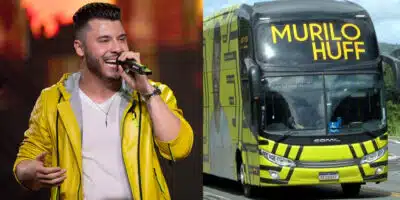 Cantor Murilo Huff (Foto: Reprodução, Montagem: Fatos da TV)