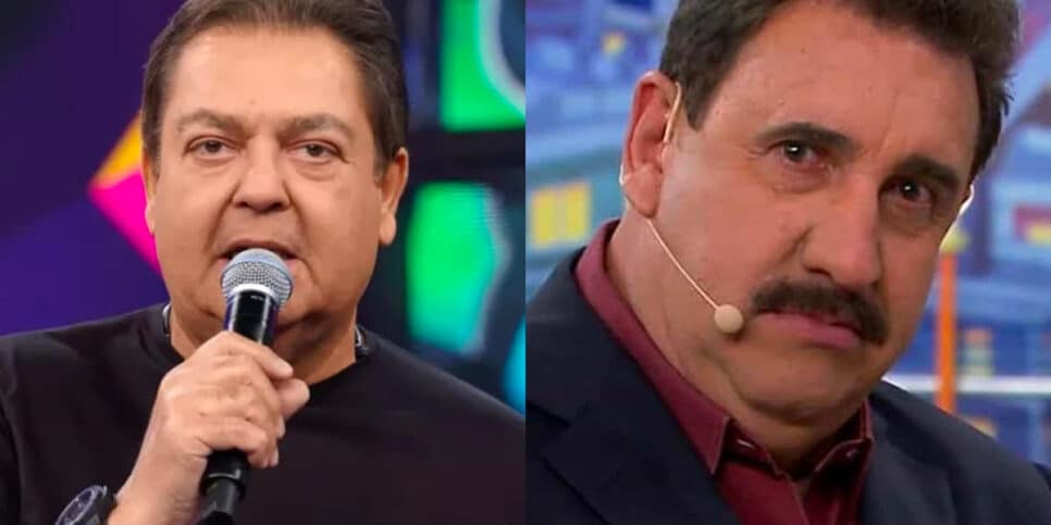 Ratinho e Faustão (Foto: Reprodução, Montagem, Fatos da TV)