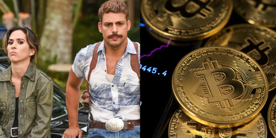 Tatá Werneck e Cauã Reymond investigados na CPI das criptomoedas (Foto: Reprodução, Montagem: Fatos da TV)