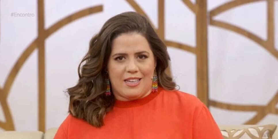 Tati Machado, co-apresentadora do "Encontro" na Globo (Foto: reprodução/ Globo)