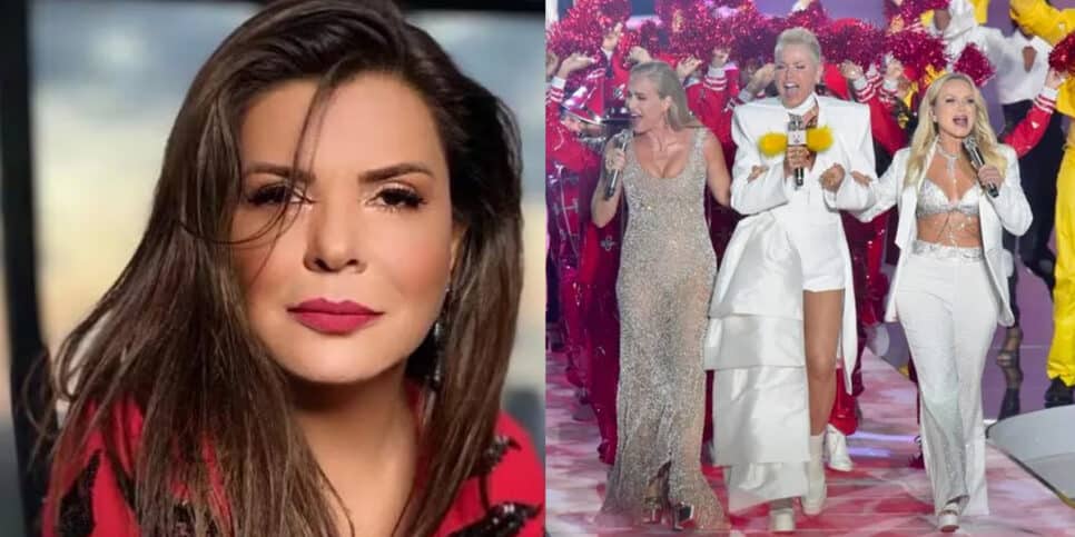 Xuxa, Angélica, Eliana e Mara Maravilha (Foto: Reprodução, Montagem, Fatos da TV)