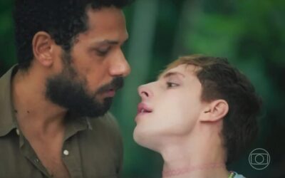 Kelvin e Ramiro em Terra e Paixão. (Foto: reprodução, Globo)