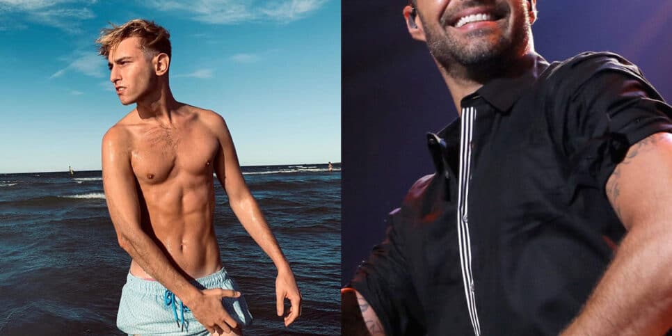 Modelo afirma sair com cantor famoso (Foto: Reprodução, Montagem, Fatos da TV)