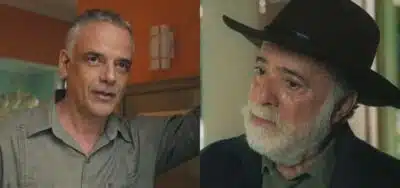 Andrade e Antônio em Terra e Paixão. (Foto: reprodução)