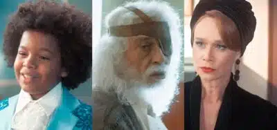 Marcelino, Leonel e Gilda em Amor Perfeito. (Foto: reprodução)