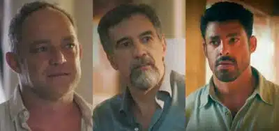 Ernesto, Ademir e Caio em Terra e Paixão. (Foto: reprodução)