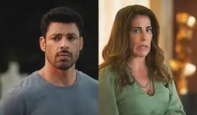 Caio e Irene em Terra e Paixão. (Foto: reprodução)