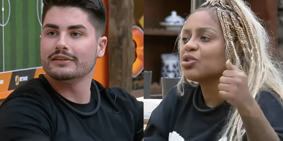 A Fazenda 15 - Lucas Souza e Cariúcha (Foto: Reprodução, Record)