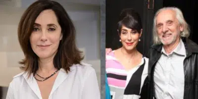 Christiane Torloni e seu pai (Foto: Reprodução, Montagem, Fatos da TV)