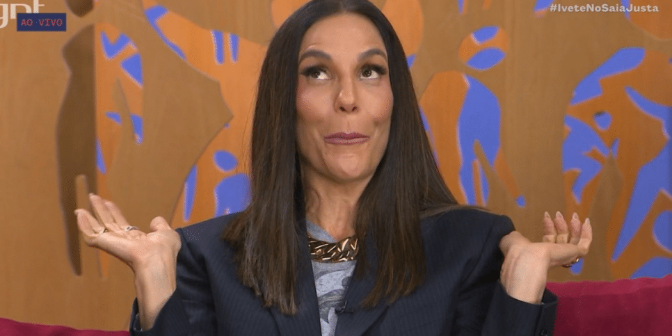 Cantora Ivete Sangalo no programa Saia Justa (Foto: Reprodução, GNT)