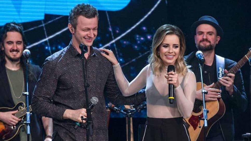 Sandy e Lucas Lima (Foto: reprodução/ Globo)