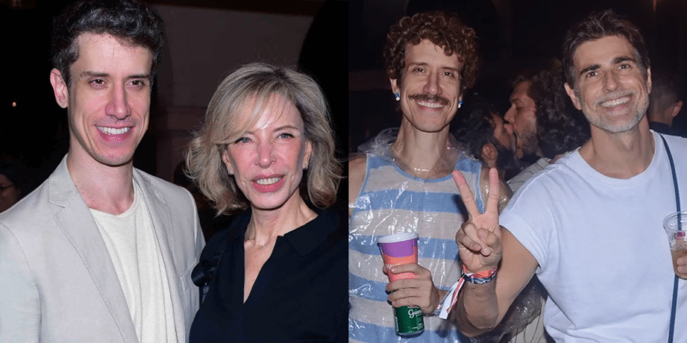 Theodoro Cochrane, Marília Gabriela e Reynaldo Gianecchini (Foto: Montagem, Fatos da TV)