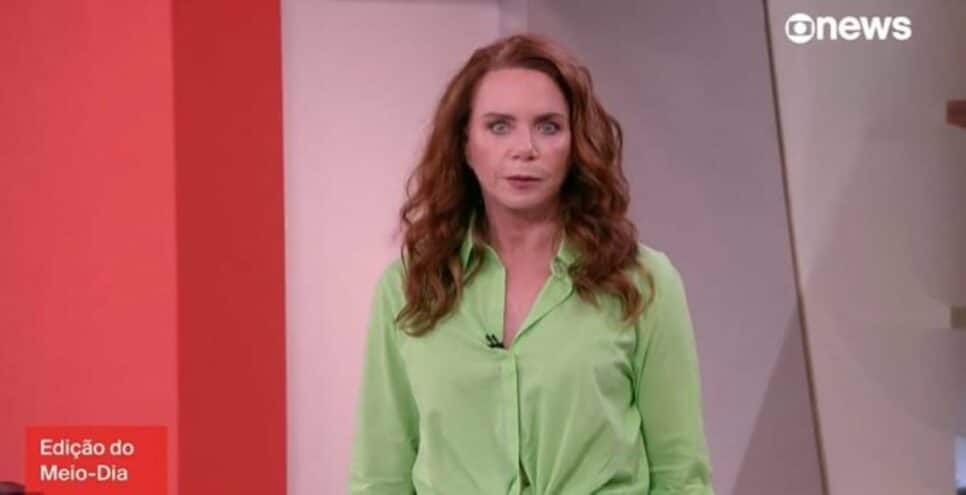 Leilane Neubarth age com rapidez após comentarista passar mal na GloboNews
