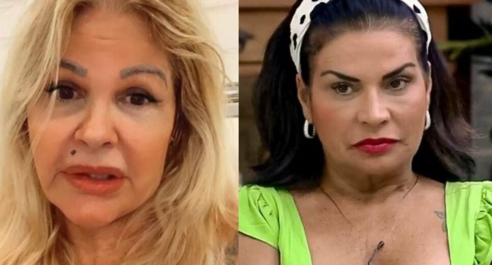Monique Evans e Solange Gomes