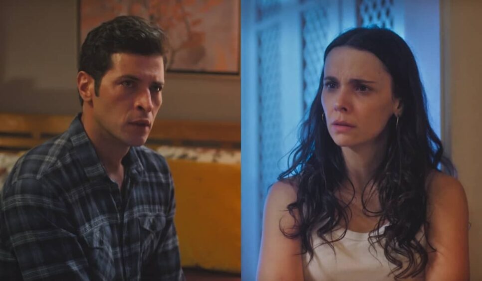 Marino e Lucinda em Terra e Paixão. (Foto: reprodução)