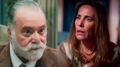 Antônio e Irene em Terra e Paixão. (Foto: reprodução)