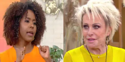 Ana Maria Braga e Maju Coutinho (Foto: Reprodução, Globo)