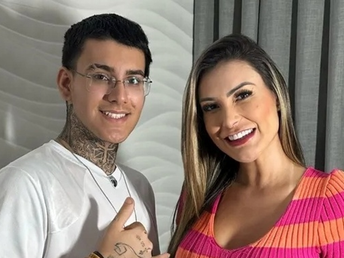 Filho de Andressa Urach diz o que sente ao gravar vídeos da mãe