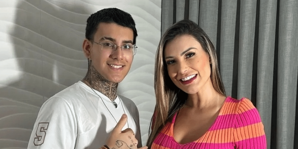 Andressa Urach e seu filho (Foto: Reprodução, Instagram)