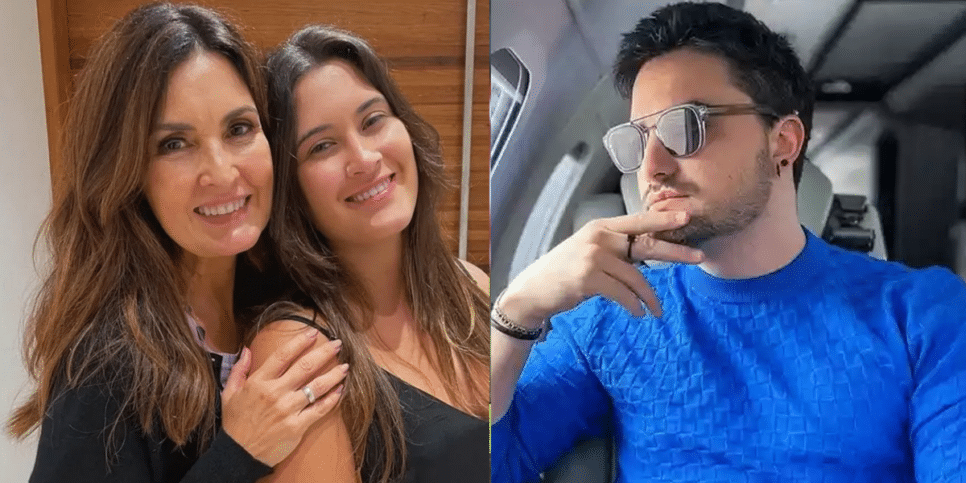 Bia Bonemer, Fátima Bernardes e Felipe Neto (Foto: Reprodução ,Instagram)