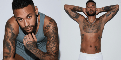 Imagem do post Neymar é detonado por famosa cantora ao aparecer em campanha de cueca: “Não tem mala”