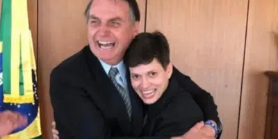 Karol Eller e Jair Bolsonaro (Foto: Reprodução, Instagram)
