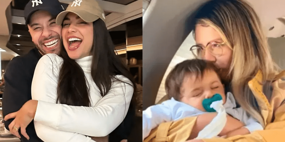 Murilo Huff, Gabriela Versiani, Leo e Marilia Mendonça (Foto: Reprodução, Instagram)