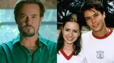 Paulinho Vilhena e Sandy (Foto: Reprodução/ Montagem/ Fatos da TV)