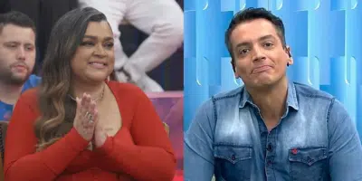 Preta Gil e Leo Dias (Foto: Reprodução, SBT, Globo)