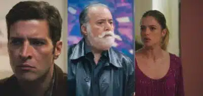 Marino, Antônio e Graça em Terra e Paixão. (Foto: reprodução)
