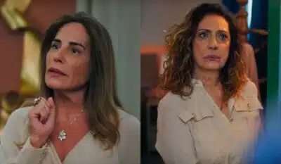 Irene e Agatha em Terra e Paixão. (Foto: reprodução, Globo)